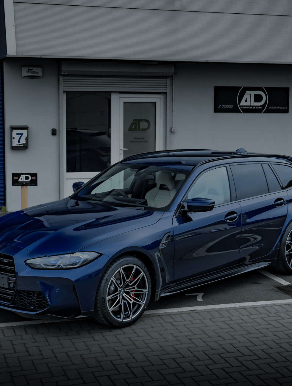 Window tint service at ATD Automotive Detailing